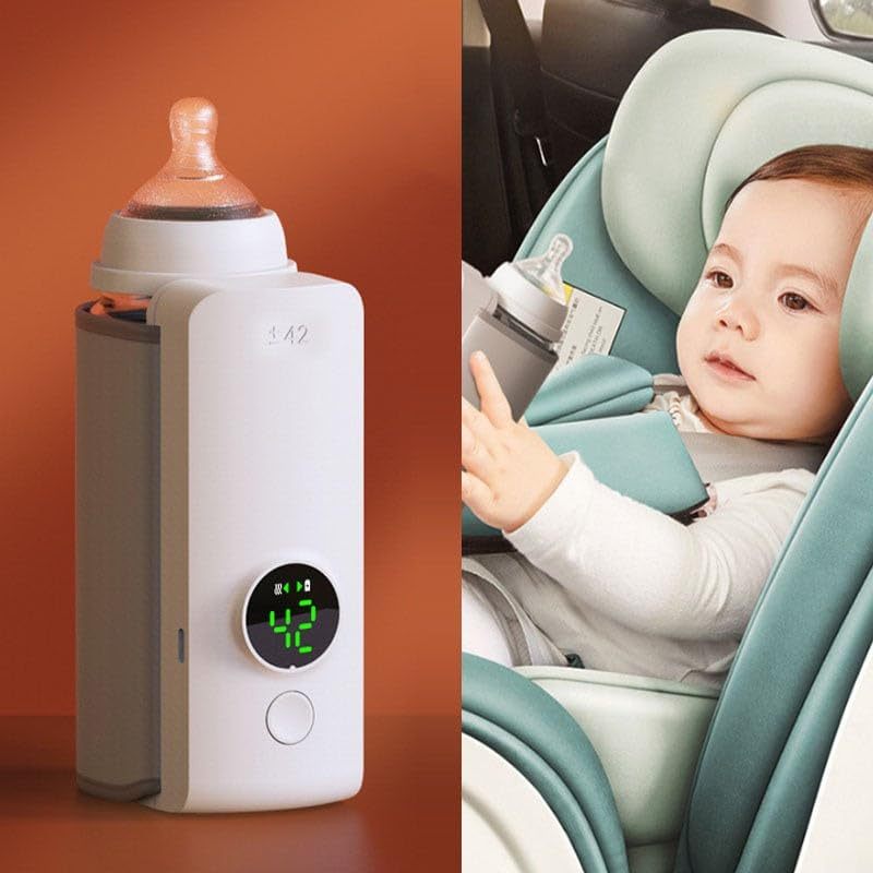 Portable Wireless Rechargeable Baby Bottle Warmer - Milvio