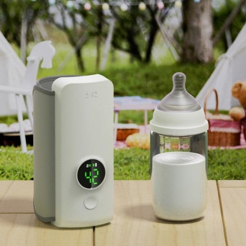Portable Wireless Rechargeable Baby Bottle Warmer - Milvio