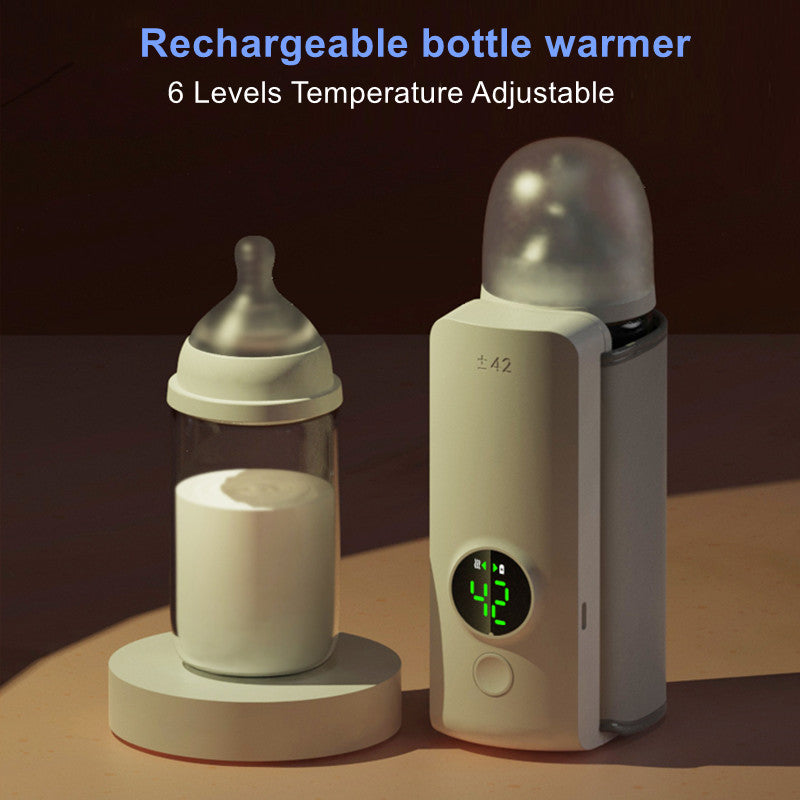 Portable Wireless Rechargeable Baby Bottle Warmer - Milvio