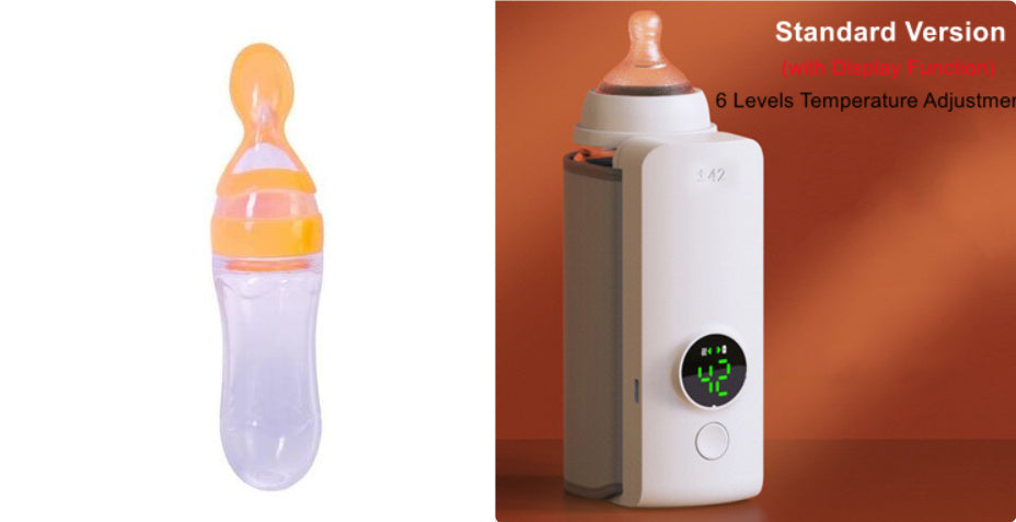 Portable Wireless Rechargeable Baby Bottle Warmer - Milvio